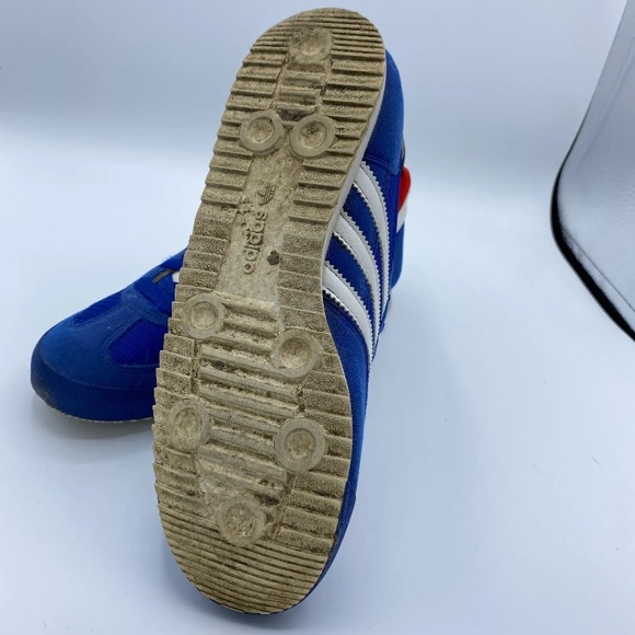 Adidas Dragon Trainers Blue White 2015 UK Size 5 - Picture 2 of 7